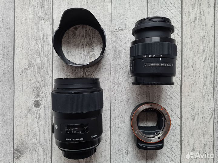 Sigma AF 35mm f/1.4 DG HSM Art Sony E + допы