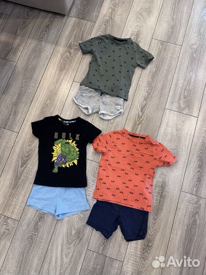 Вещи пакетом на мальчика 92 98