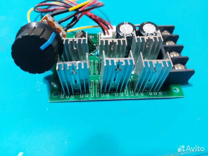 Регулятор шим 12 Вольт, 20-100А Регулятор оборотов