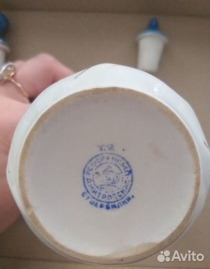 Штоф - графин, Молочник - соусница, Сахарница