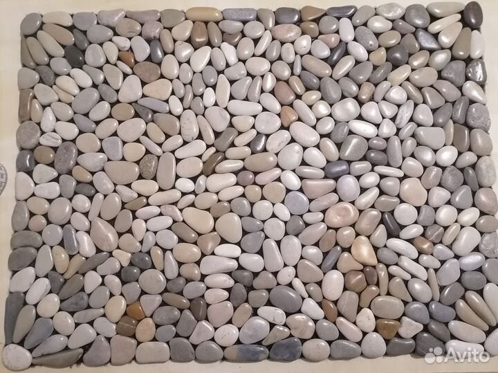 Коврик массажный для ног из морской гальки