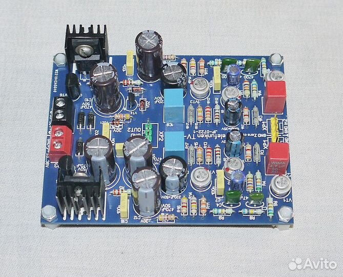 MM Фонокорректор GE транзисторах Telefunken TV-206