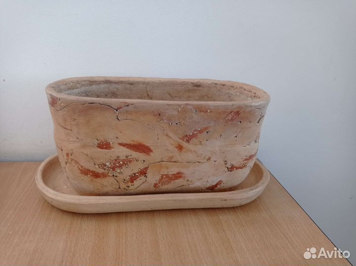 Горшок керамический (б/у)