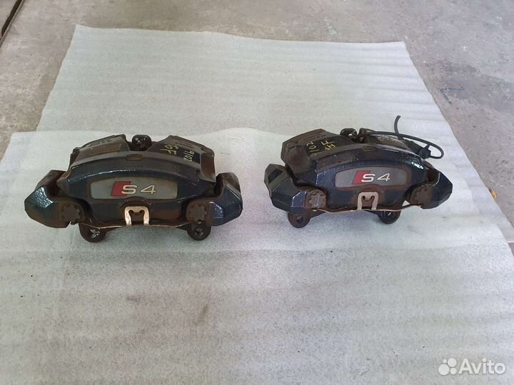 Передние суппорты audi S4 S5 345 TRW