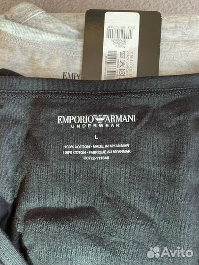 Футболки Emporio Armani оригинал (2шт)