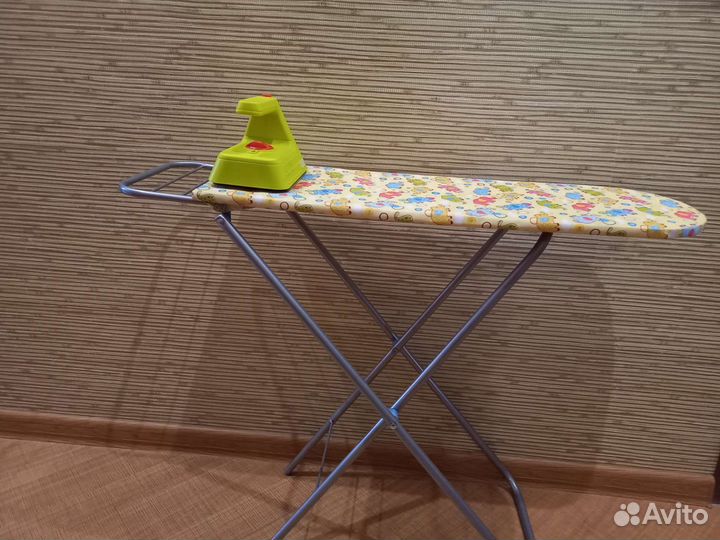 Гладильная доска игрушечный с утюгом игр