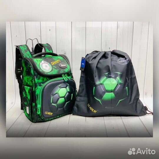 Рюкзак школьный новый 2 в 1