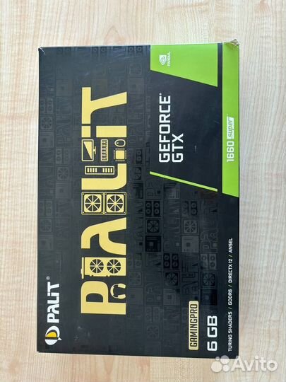 Palit geforce gtx 1660 super (при гарантии)