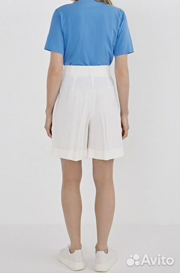 Шорты широкие с отворотами