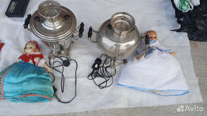 Самовары электрические с куклой