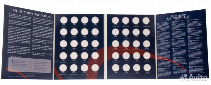 Альбомы: президенты, банкноты