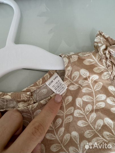 Платье для девочки 80/86