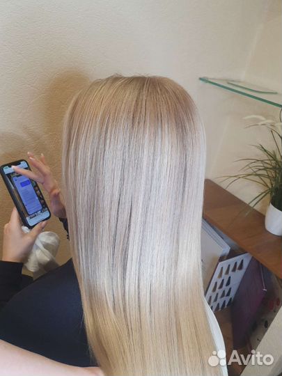 Окрашивание Airtouch Мелирование Ботокс волос