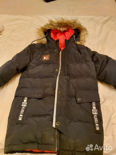 Зимняя куртка для мальчика 152