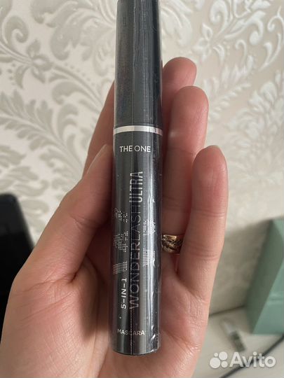 Тушь 5в1 Oriflame черная синяя