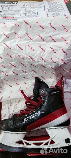 Коньки хоккейные CCM ft 4 pro, размер 8 sr