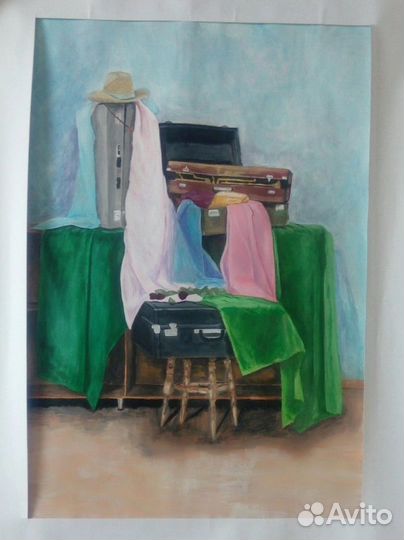 Рботы гуашью