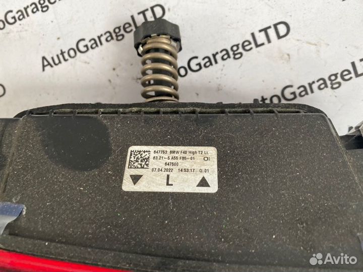 Фонарь левый Bmw 1-Series F40 2022