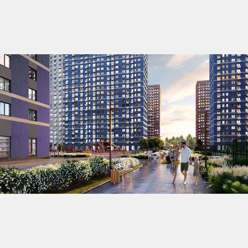2-к. квартира, 47,2 м², 16/23 эт.