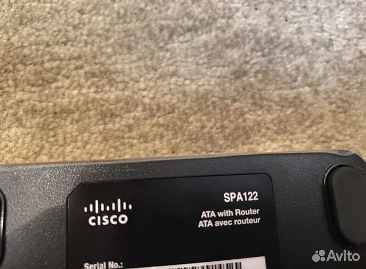Адаптер для VoIP-телефонии Cisco SPA122