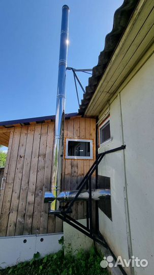 Твердотопливный котел длительного горения