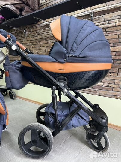 Коляска Adamex Monte Carbon 2в1