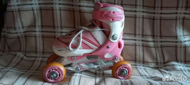 Роликовые коньки детские 2 в 1