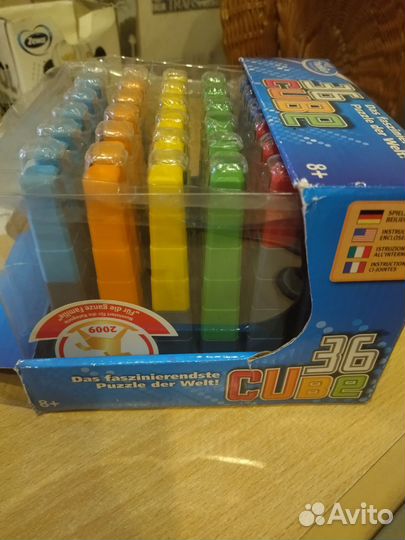 Развивающие игрушки 36 кубиков