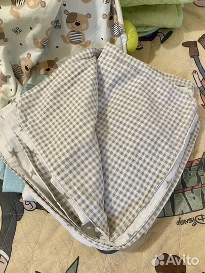 Детское одеяло, подушка, плед, пододеяльник