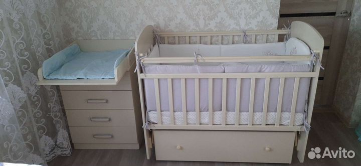 Балдахин и бортики в детскую кроватку