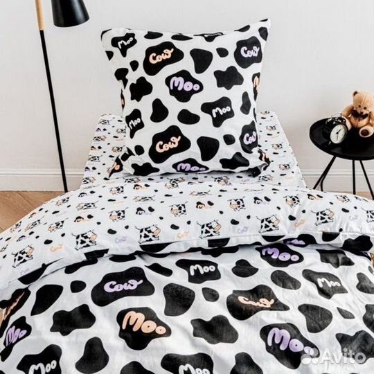Постельное бельё 1.5сп Павлинка 'Весёлые коровы' 1
