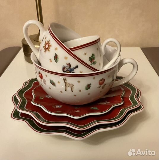 Villeroy Boch кружка и тарелка (за пару)