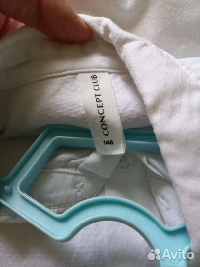 Продам рубашку на мальчика отличного качества 146