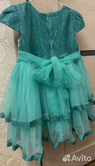 Платье на новый год для девочки 98
