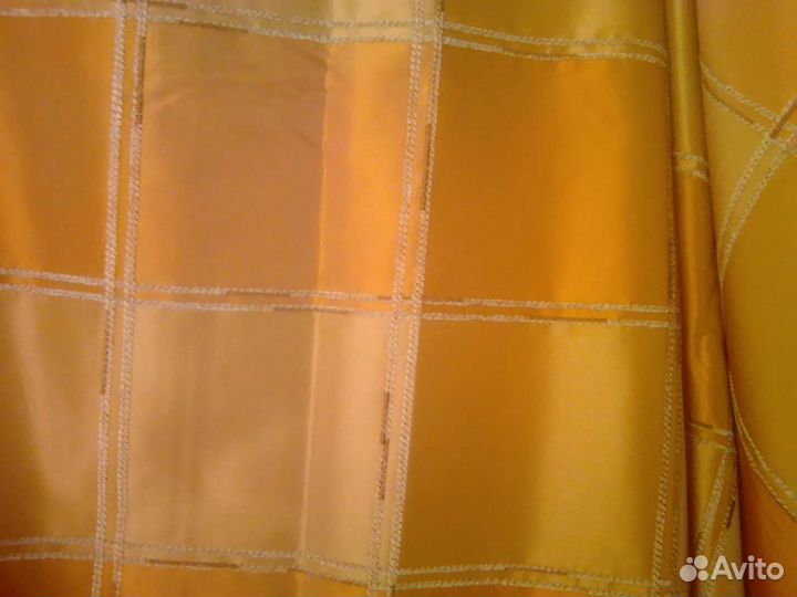 Портьера плотный шелк