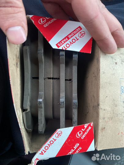 Колодки на camry 70