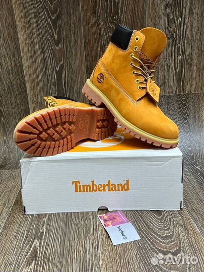 Timberland ботинки мужские кожаные зимние