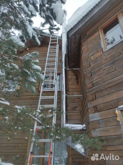 Монтаж дымоходов, установка печей