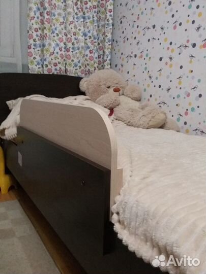 Бортик защитный усиленный, ограничитель кровати