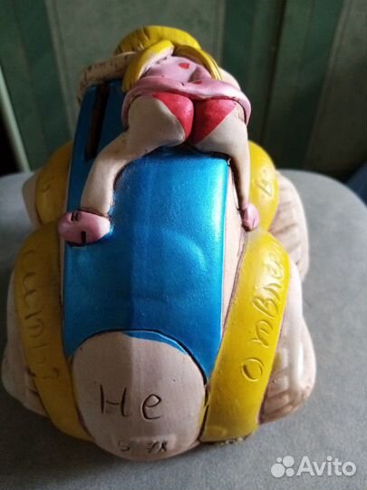 Новая прикольная копилка из керамики