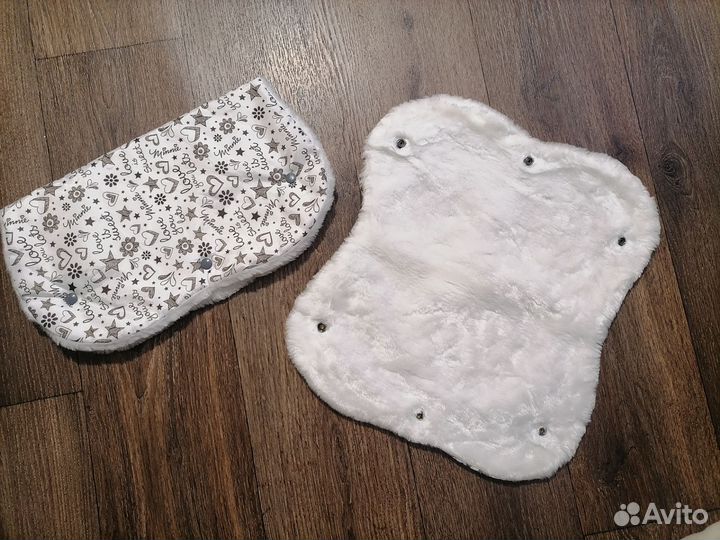 Муфта на коляску, санки. Руковицы