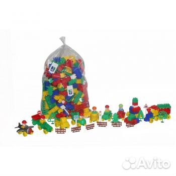 Конструктор строитель полесье 348 элемента