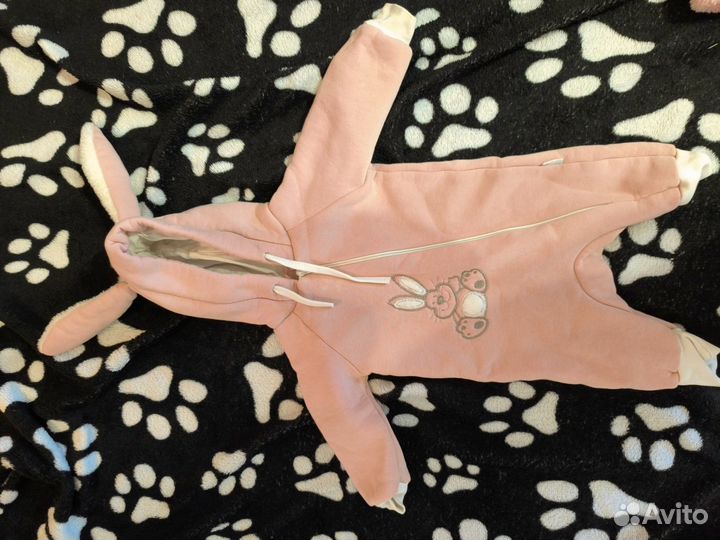 Детские комбинезоны утепленные для девочки (56-68)