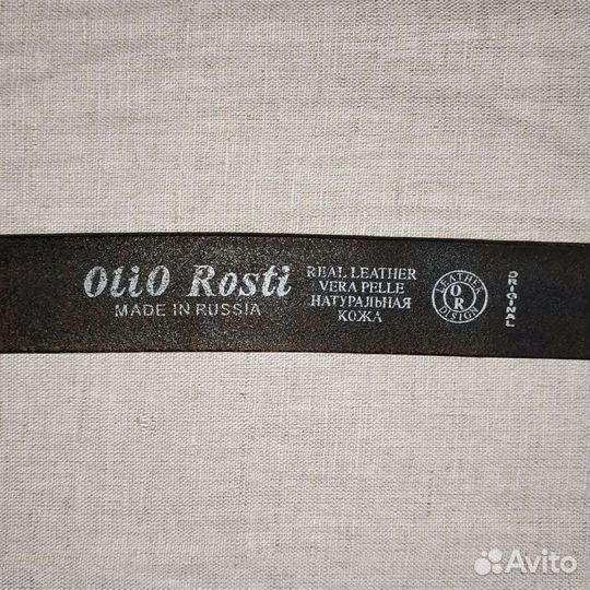 Ремень мужской натуральная кожа olio rosti