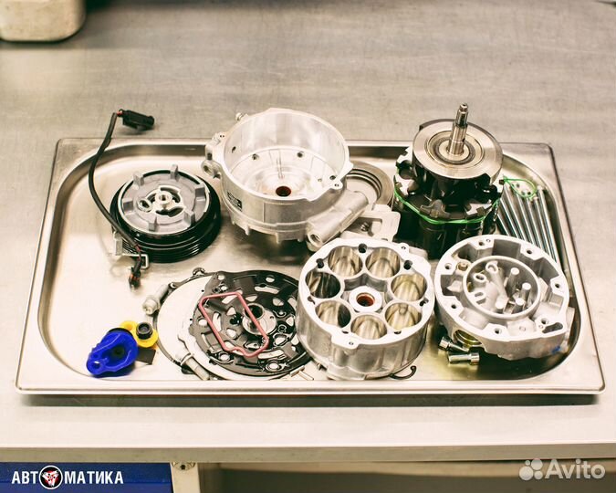 Компрессор кондиционера с муфтой для Mercedes