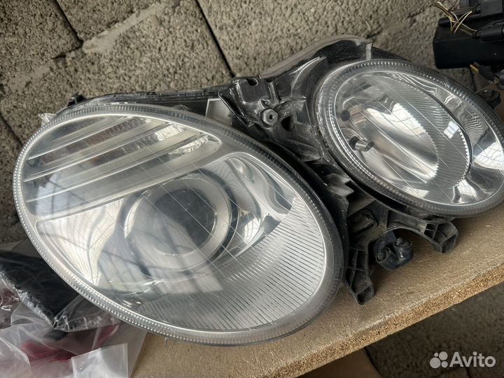 Фары mercedes w211 рейстайлинг