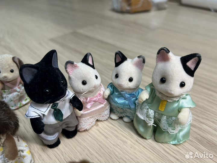 Sylvanian families семьи