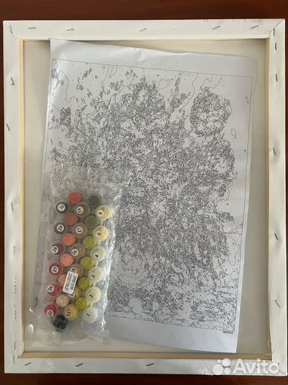 Картина по номерам новая, 40*50 см