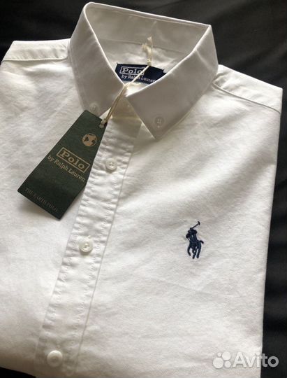 Рубашка белая Ralph Lauren