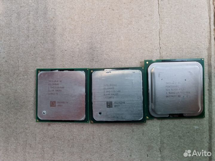 Процессоры Intel, AMD